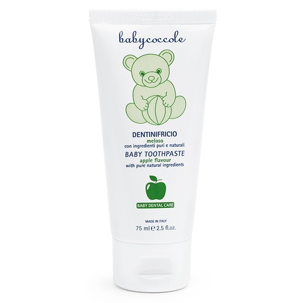 Kem đánh răng Babycoccole hương táo 75ml 6M+
