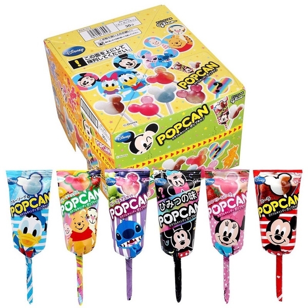 Kẹo mút Glico Popcan Mickey Nhật Bản cho bé