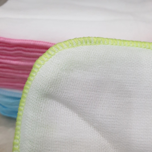 Khăn sữa xuất Nhật siêu mềm Mipbi 3 lớp (gói 10 chiếc)