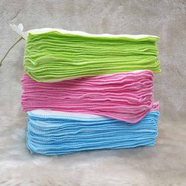 Khăn sữa xuất Nhật siêu mềm Mipbi 4 lớp (gói 10 chiếc)