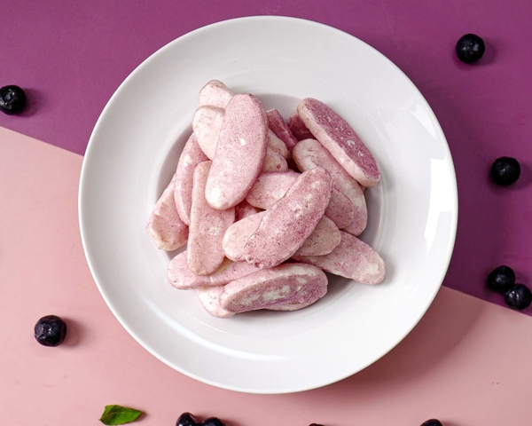 Bánh Gạo Thanh Dẹt Mom's Choice Hữu Cơ Vị Việt Quất (6M+)