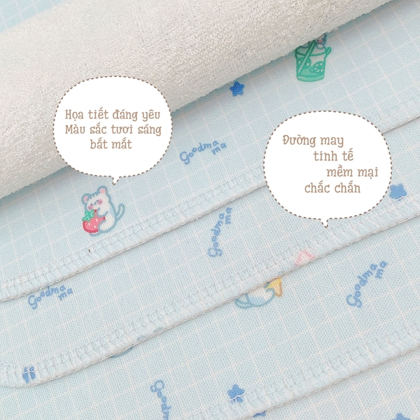 Lót Mông Chống Thấm Goodmama 30x40 màu ngẫu nhiên (Set 5 cái)