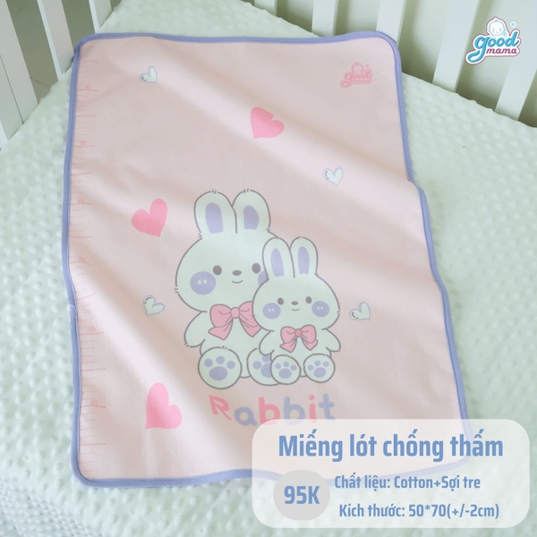 Lót Mông Chống Thấm Goodmama 50x70 màu ngẫu nhiên
