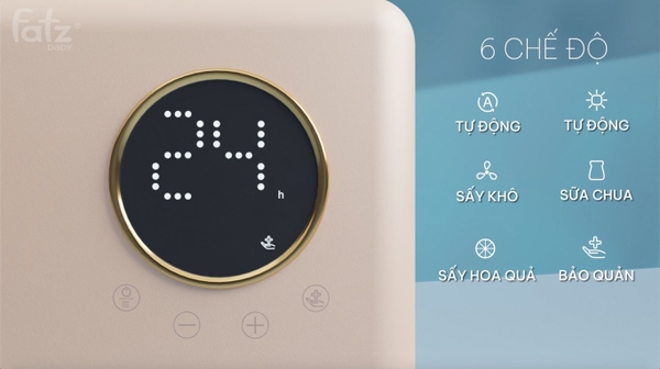 Máy tiệt trùng sấy khô UVC – LED Fatzbaby – 19L – KING 2 – FB4799BT