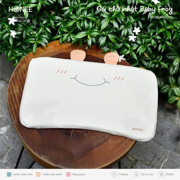 GỐI CHỮ NHẬT BABY FROG 5733 HONEE