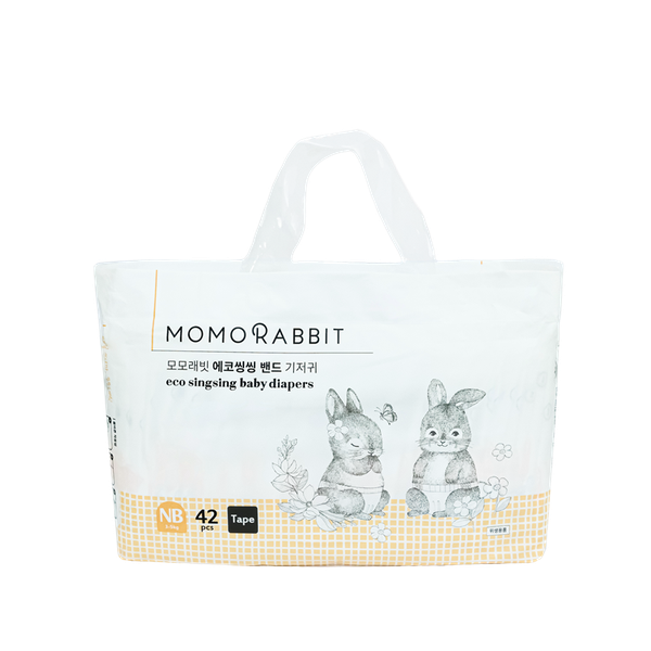 Bỉm - Tã dán Momo Rabbit NewBorn 42 miếng (cho bé 3 - 5kg)