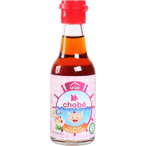 Nước mắm cá cơm Lê Gia cho bé 60ml (6M+)