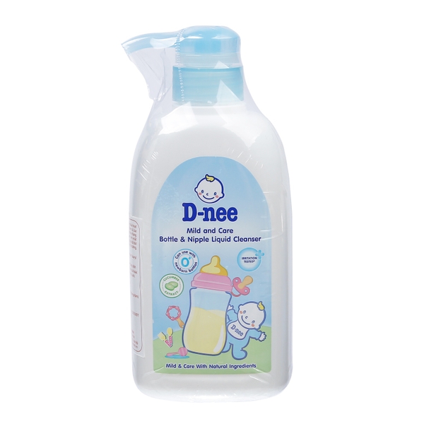 Nước rửa bình sữa và rau quả Dnee 500ml