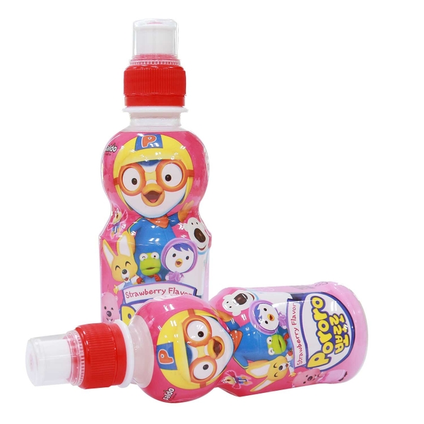 Nước uống Pororo vị Dâu chai 235ml