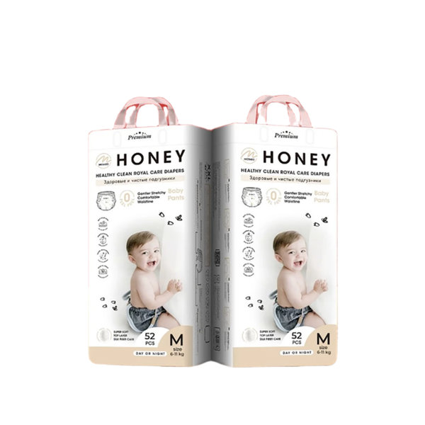 Bỉm quần Honey Premium M52 (6-11kg)