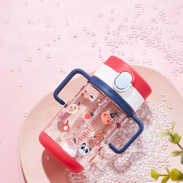 Bình tập uống Galena GA-B01 240ml có ống hút (từ 6 tháng)