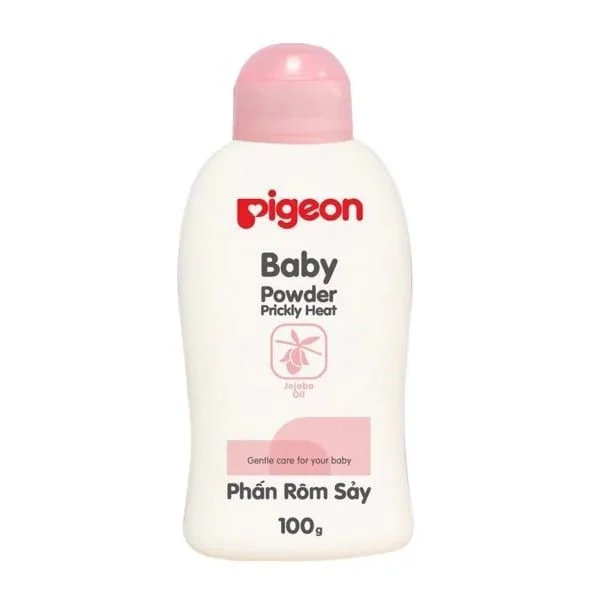 Phấn rôm sảy Pigeon nắp màu 100g