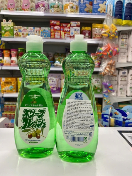 Nước rửa bát Rocket hương olive (600ml)