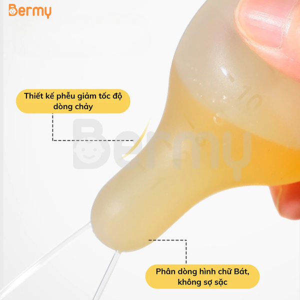 Dụng cụ bón thuốc uống thuốc Bermy hình thỏ