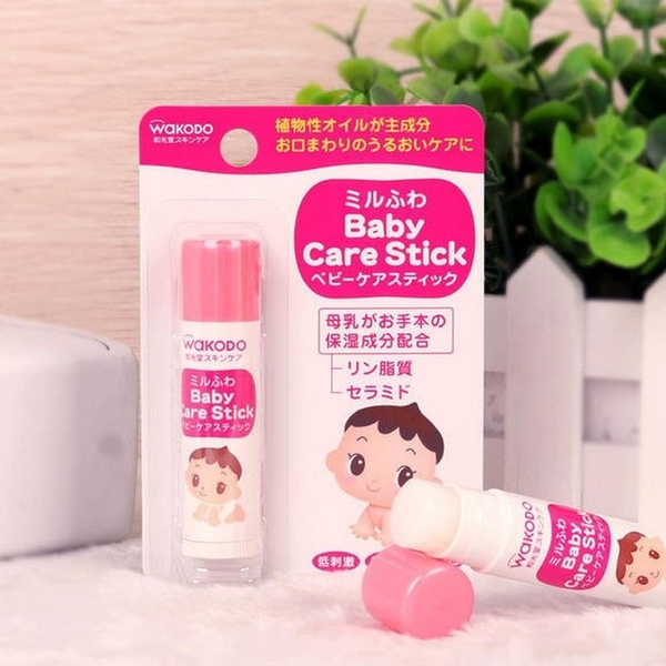 Son dưỡng môi trẻ em Wakodo 5g (cho bé từ 0M+)