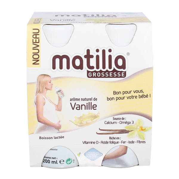 Sữa Bầu Matilia Vị Vani (Lốc 4 Hộp)