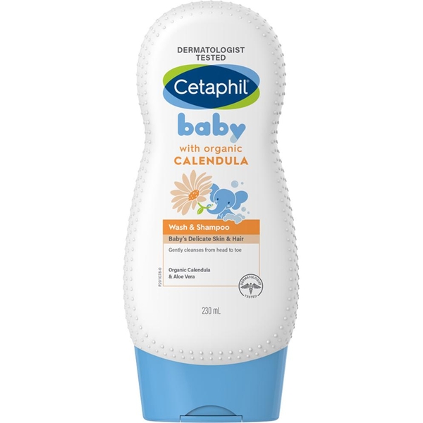 Sữa tắm gội Cetaphil hương hoa cúc 230ml (0M+)