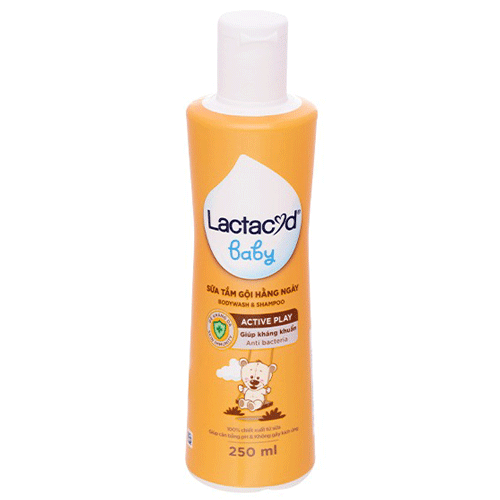 Sữa tắm gội Lactacyd Active Play 250ml