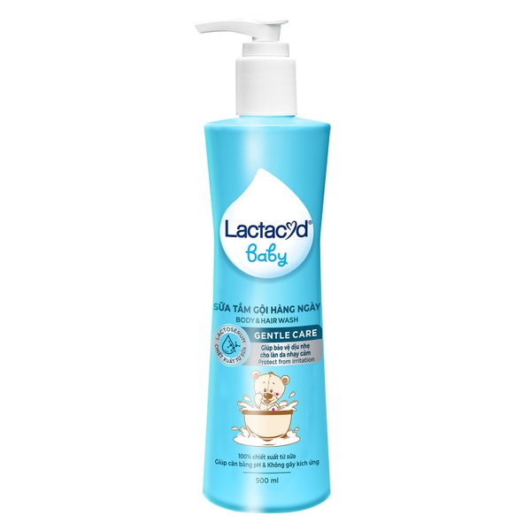 Sữa tắm Lactacyd BB 500ml cho bé