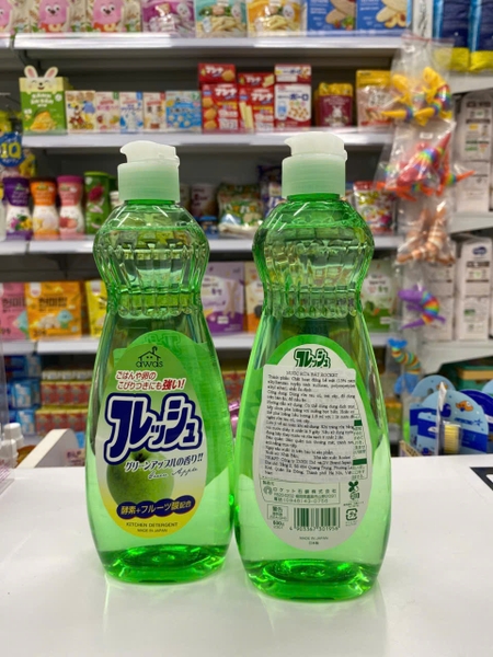 Nước rửa bát Rocket hương táo (600ml)