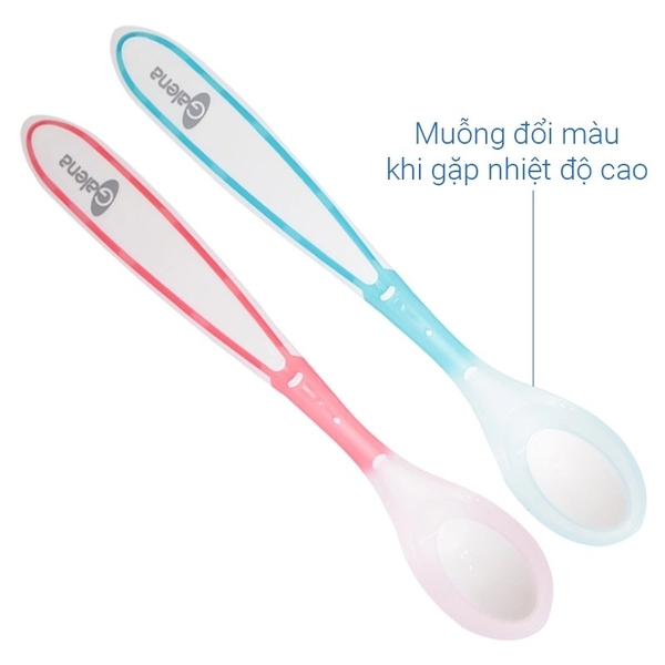 Thìa ăn dặm cảm biến nhiệt Galena GA-TS02 (vỉ 2 chiếc màu ngẫu nhiên)