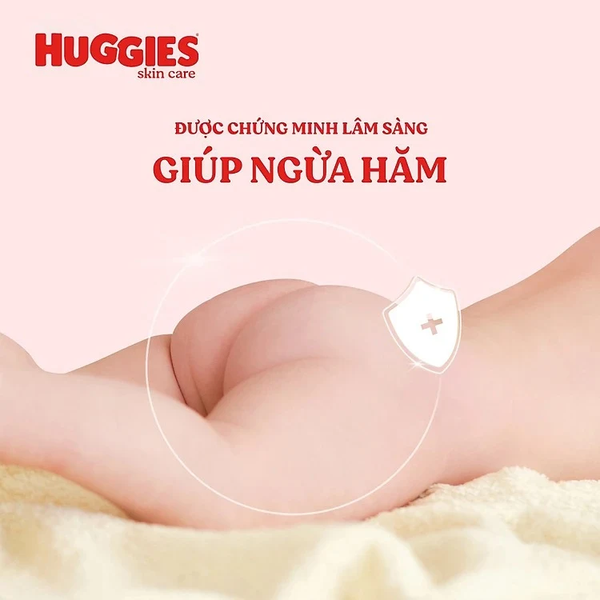 Bỉm - Tã quần Huggies Skin Care Tràm Trà Tự Nhiên size L100+4 miếng (cho bé 9 - 14kg)