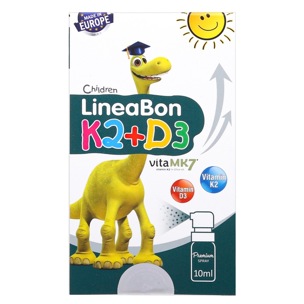 Vitamin D3K2 Lineabon dạng xịt 10ml (0M+)