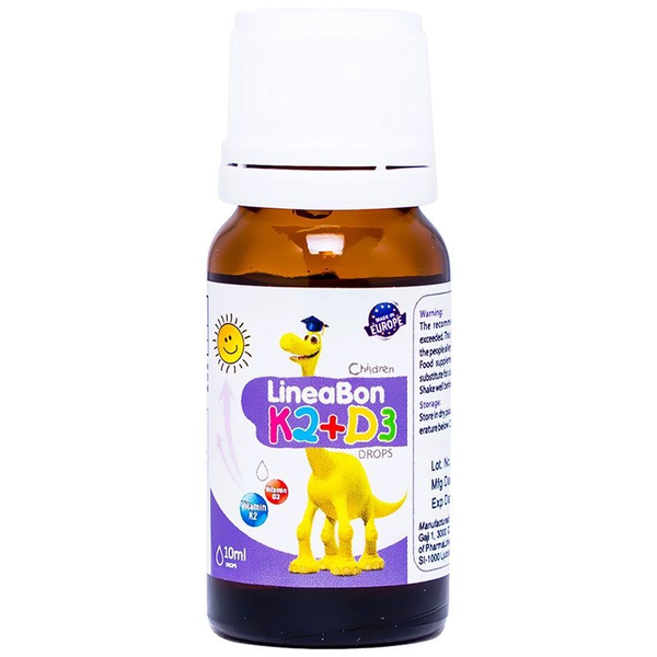 Vitamin D3K2 Lineabon Drops 10ml (0M+)