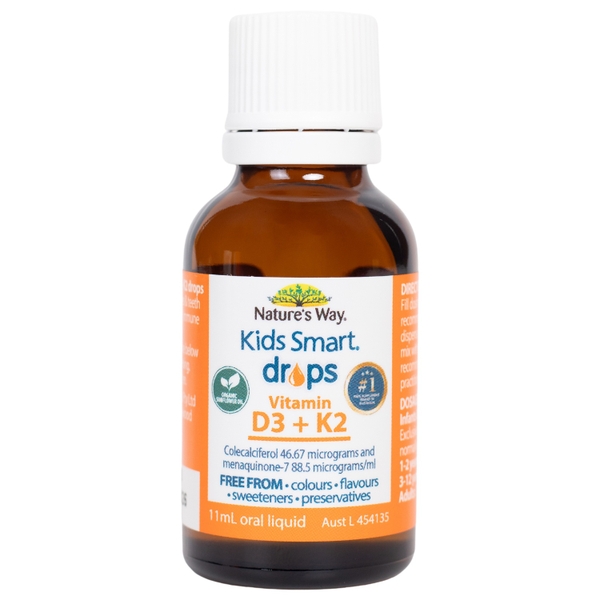 Vitamin D3 + K2 Nature's Way Kids Smart Drops (0M+)