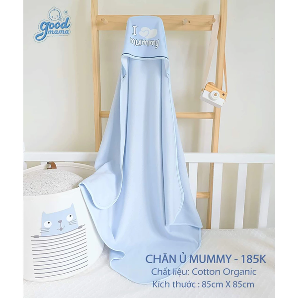 Chăn Ủ Mummy Goodmama 85x85 màu ngẫu nhiên