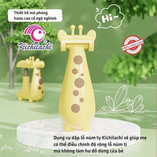 Dụng cụ đục dập lỗ núm ti bình sữa Kichilachi