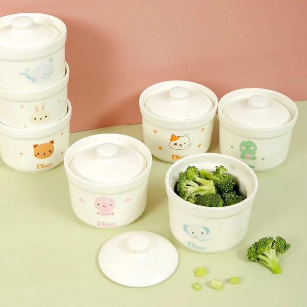Hũ sứ 1 nắp Misan 250ml (có chia vạch)