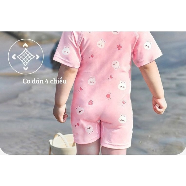 Bộ bơi liền thân mũ Monona