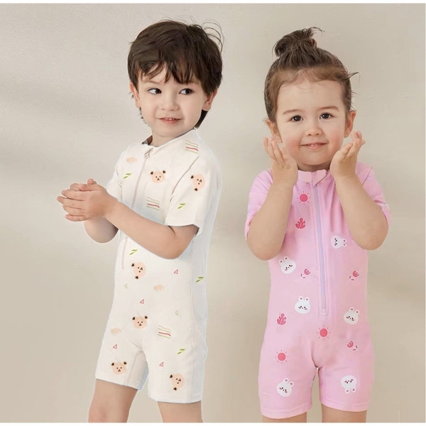 Bộ bơi liền thân mũ Monona