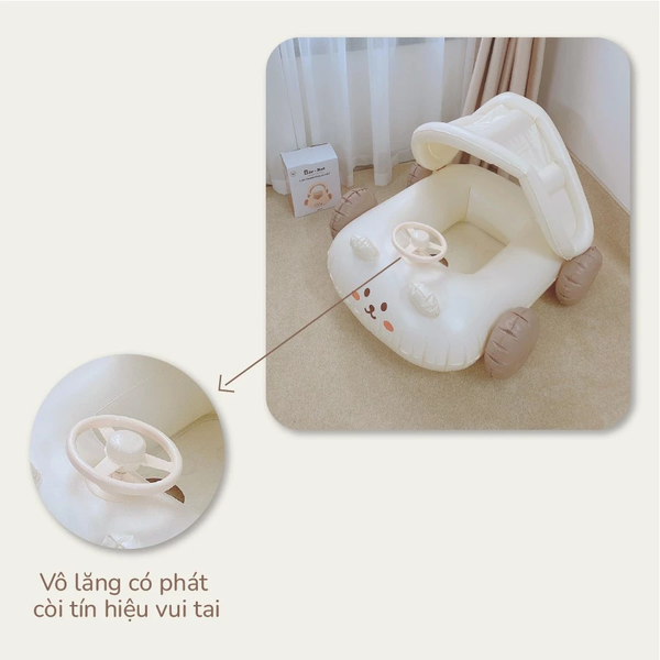 Phao bơi ô tô có mái che Barrot BR009