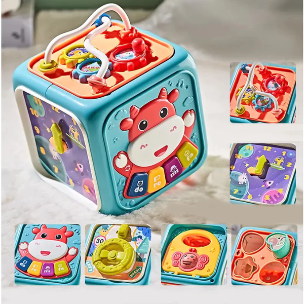 Đồ chơi trí tuệ hộp bò bận rộn