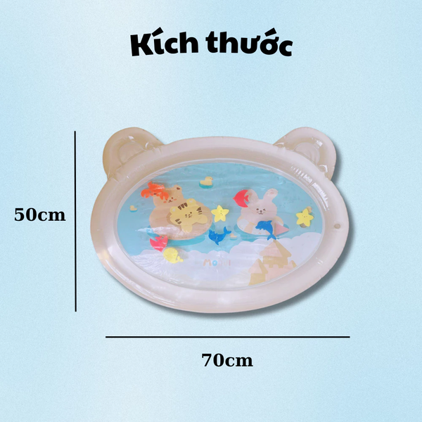 Thảm chơi nước cho bé hình gấu Modul MD010