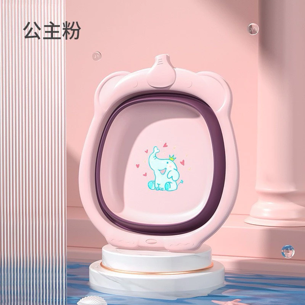 Chậu rửa Voi gấp gọn (màu ngẫu nhiên)