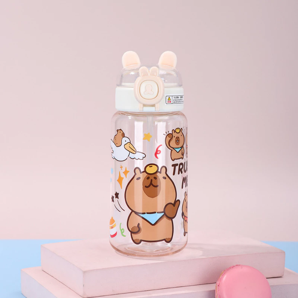Bình nước Cabybara 500ml cho bé