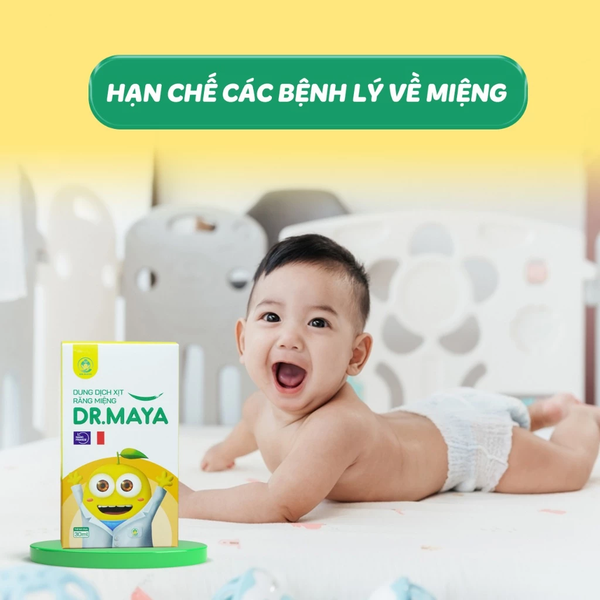 Xịt Răng Miệng Dr.Maya 30ml (1Y+)