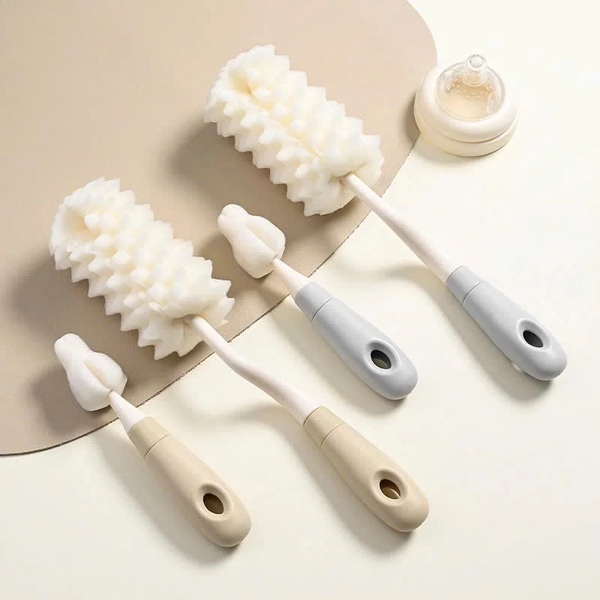 Set cọ xốp 3 chi tiết (màu ngẫu nhiên)