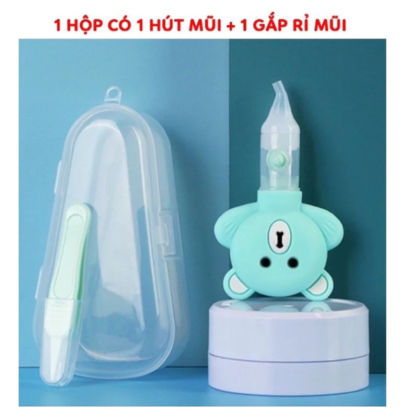 Hút mũi hình gấu cho bé