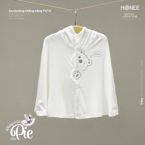 (C5) Áo choàng chống nắng Tu Tu Honee 6860