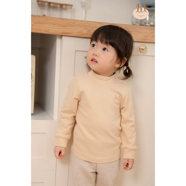 (DHV) Áo cổ 3 phân nhung Little Love