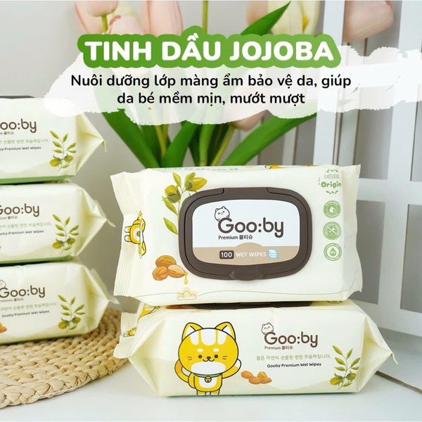 Khăn ướt Gooby – 100 tờ