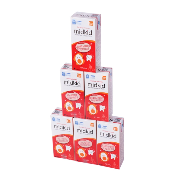 Xịt chống sâu răng Midkid hương táo 20ml