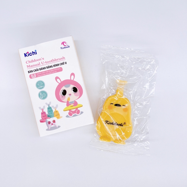 Bàn chải đánh răng Kichi hình chữ U