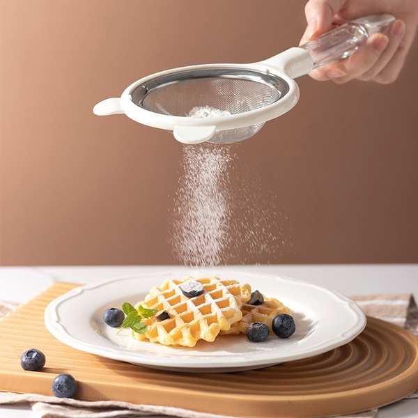 Rây lọc inox Moncomin lọc cháo, đồ ăn dặm (@12x25cm)