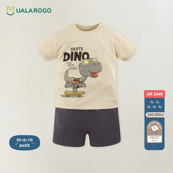 Bộ Cộc Tay Khủng Long Đáng Yêu UR 2345