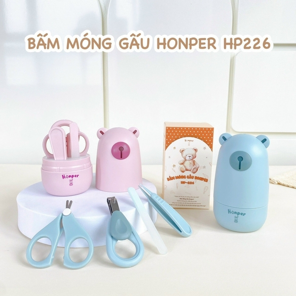 Bấm móng Gấu Honper HP226 (màu ngẫu nhiên)